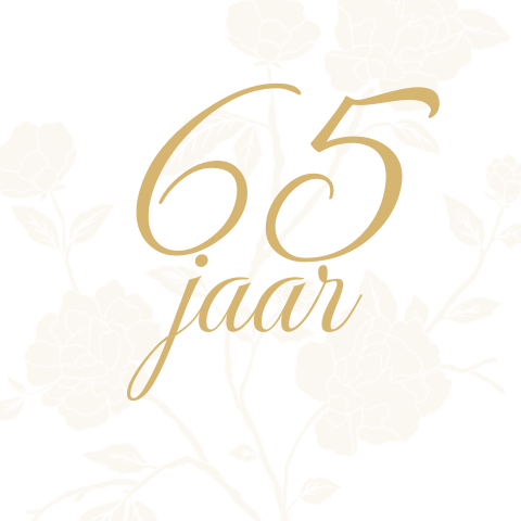 Uitnodiging vrouw verjaardag 65e jaar