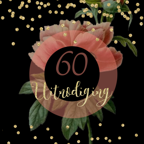 Verjaardag uitnodiging, 60 jaar geworden!