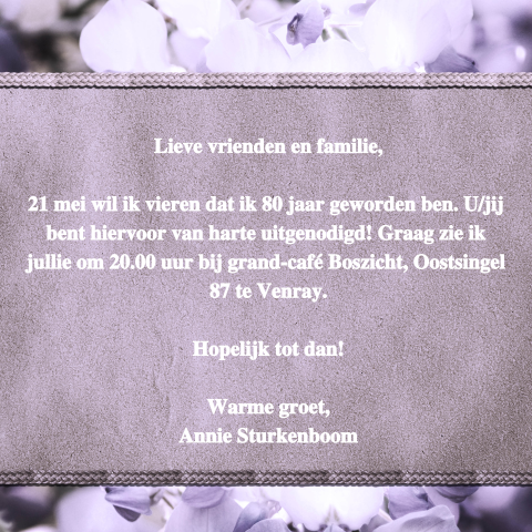 Verjaardagskaarten voor 80 jarigen | Verstuur ze online