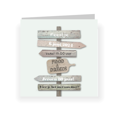 KEELYY Houten bord, gastenboek, 80ste verjaardag, jubileum voor 80 jaar, man vrouw, gastenboek verjaardag als gepersonaliseerd cadeau, decoratie voor de 80ste verjaardag, met standaard en